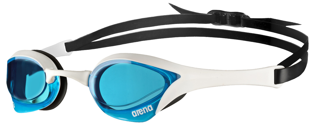 Lunettes de natation Arena Cobra Ultra Swipe bleu blanc noir 003929 100